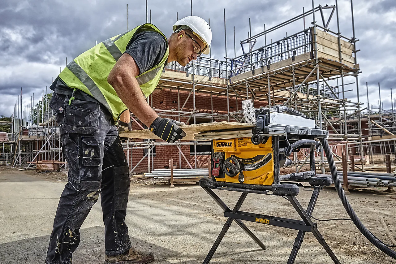 Bordsag 210 mm med sagbord DWE7485RS 230V null - null - 3 - Miniatyr