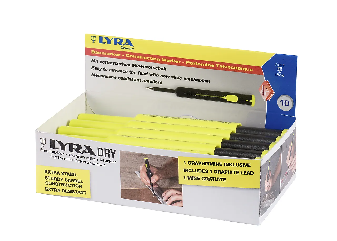 Hullmerkepenn Dry grafitt null - null - 3 - Miniatyr