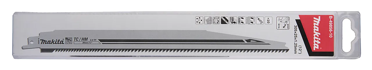 Bajonettsagblad B-49856 305 x 1,25 mm 10 stk