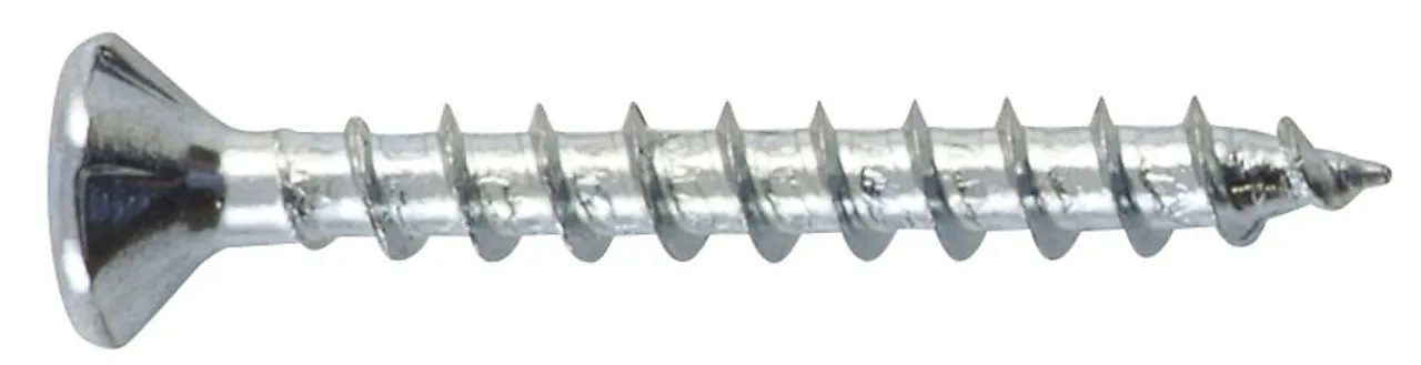 Treskruer elforsinket senk 3x15 mm 35 stk Treskruer elforsinket senk 3x15 mm 35 stk