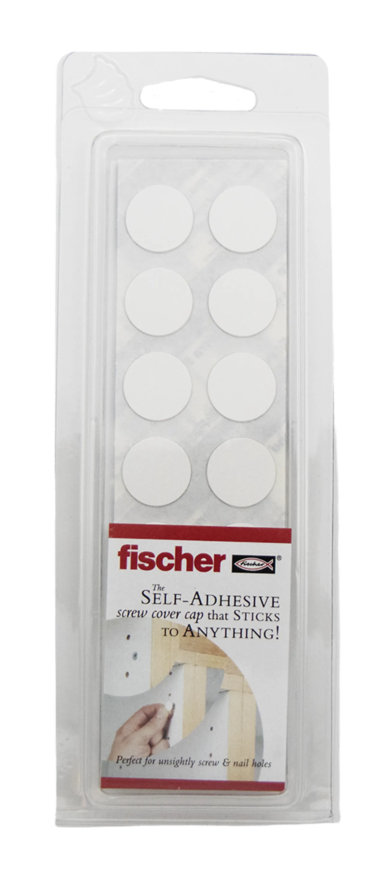 Dekkhette pvc selvklebende hvit Ø14 mm null - null - 2 - Miniatyr