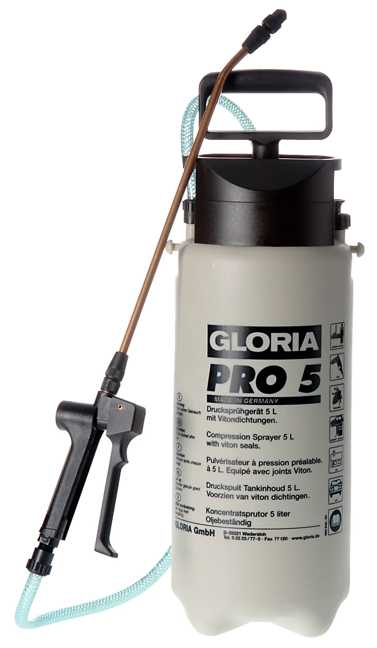 Konsentratsprøyte gloria pro 5