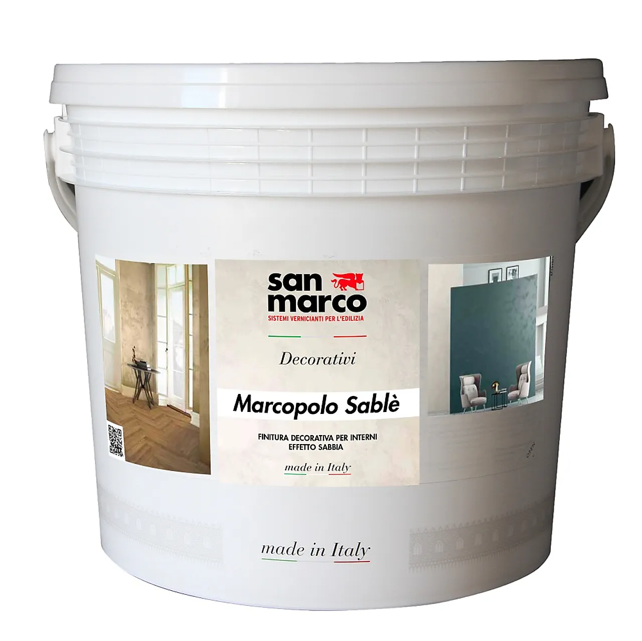 Tjæralin marcopolo matt sølv 1 l sable argento null - 1 L - 2 - Miniatyr