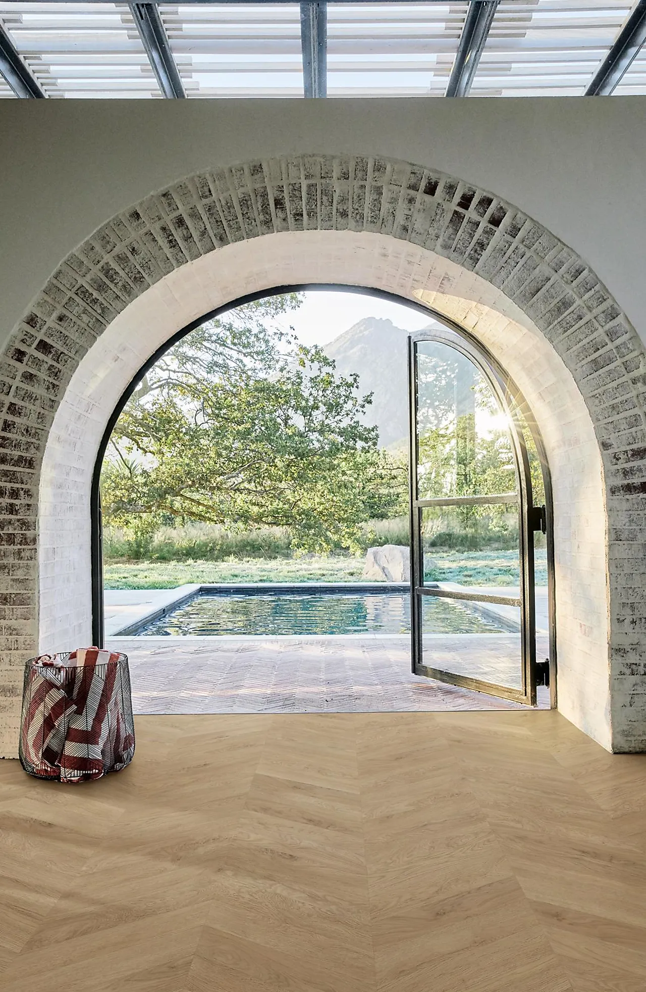 Kährs Vision Chevron vinylgulv med mikrofaset matt overflate null - null - 2 - Miniatyr