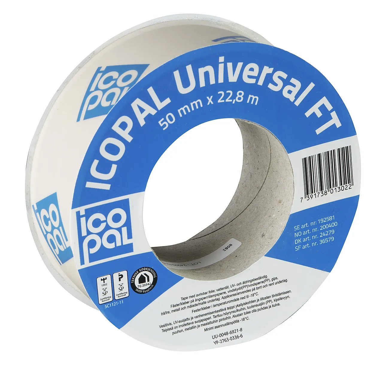 Universaltape FT 50 mm 22,8 m