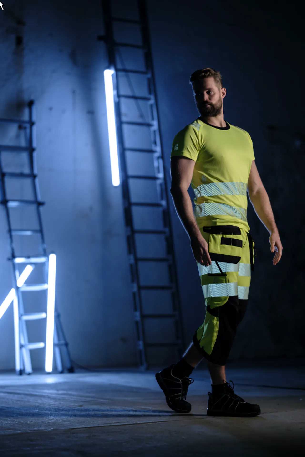 Piratbukse hi-viz str 56 null - null - 2 - Miniatyr