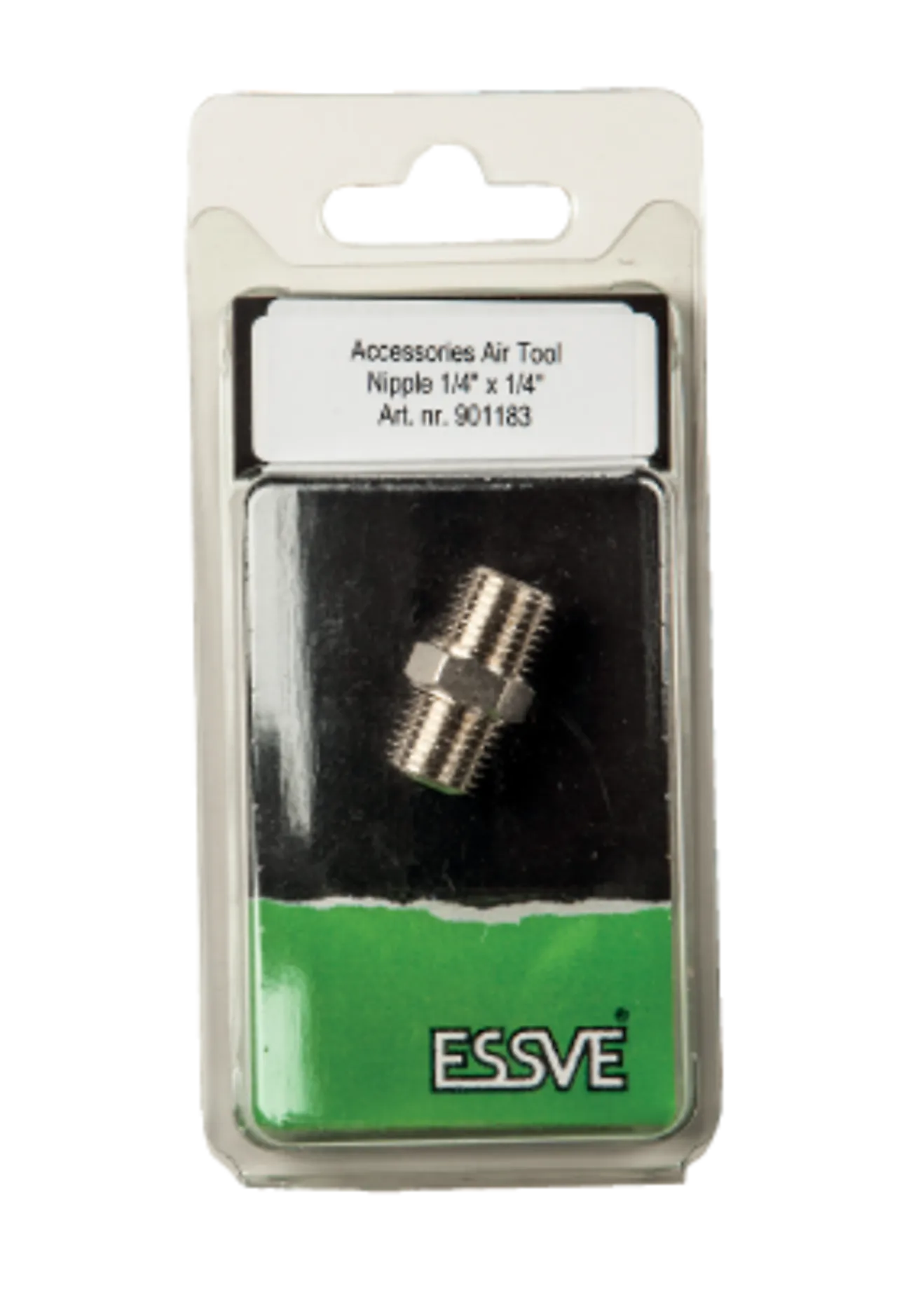 Skjøtenippel utv gj 1/4"-1/4" Skjøtenippel utv gj 1/4"-1/4"