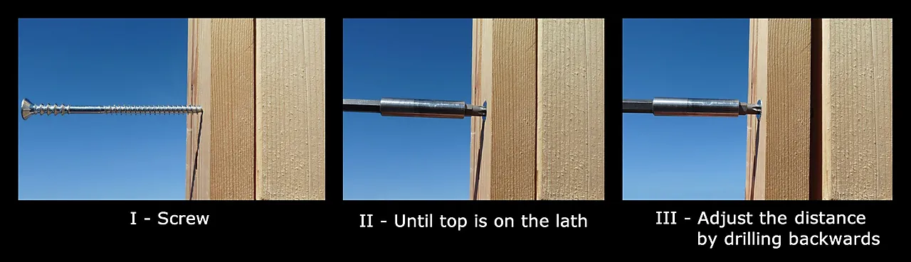 Justerskrue m/ senkhode 6x80 TX20 100 stk null - null - 2 - Miniatyr