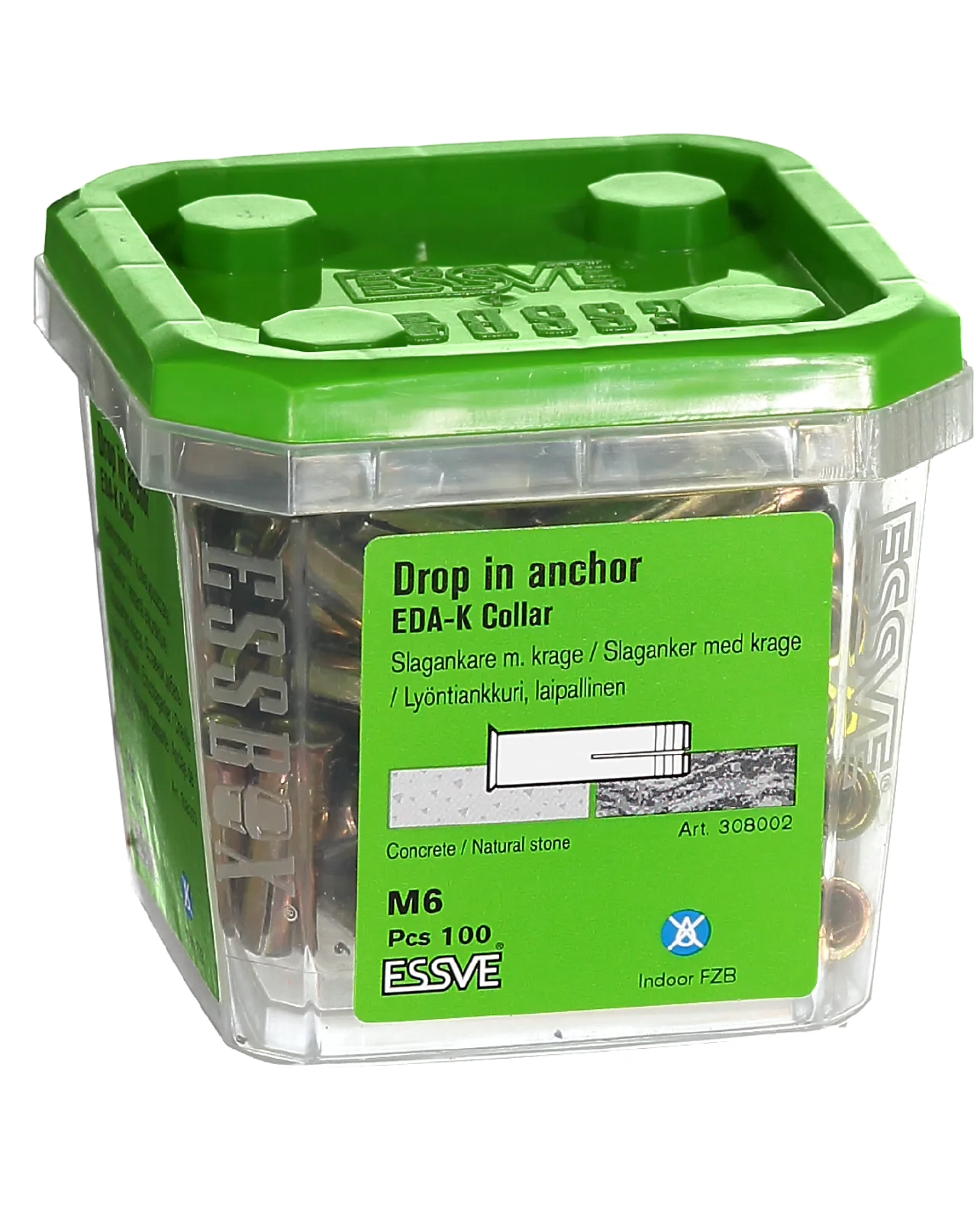 Slaganker eda-k m6 fzb a-100med krage null - null - 2 - Miniatyr