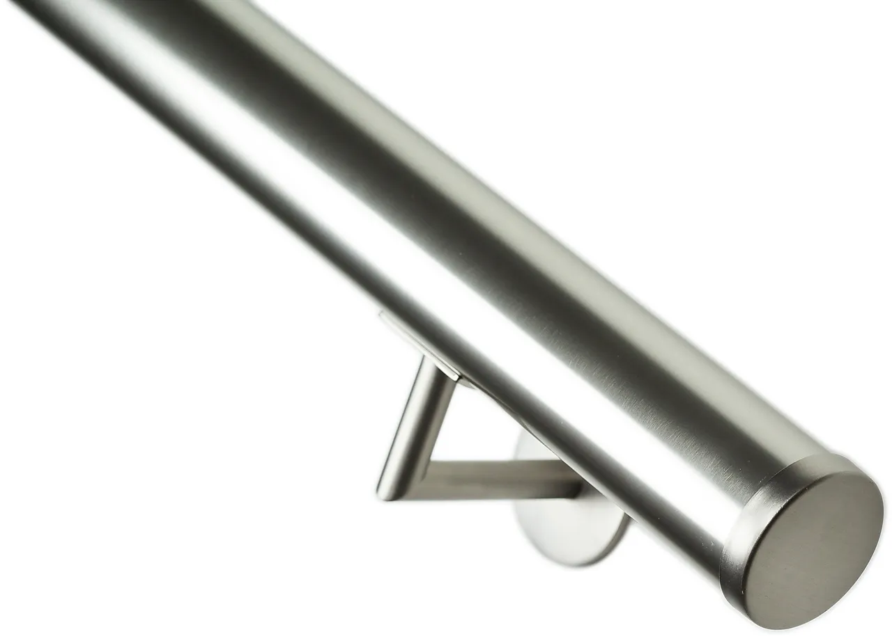 Håndløperkrok 740 i sølvfarget aluminium