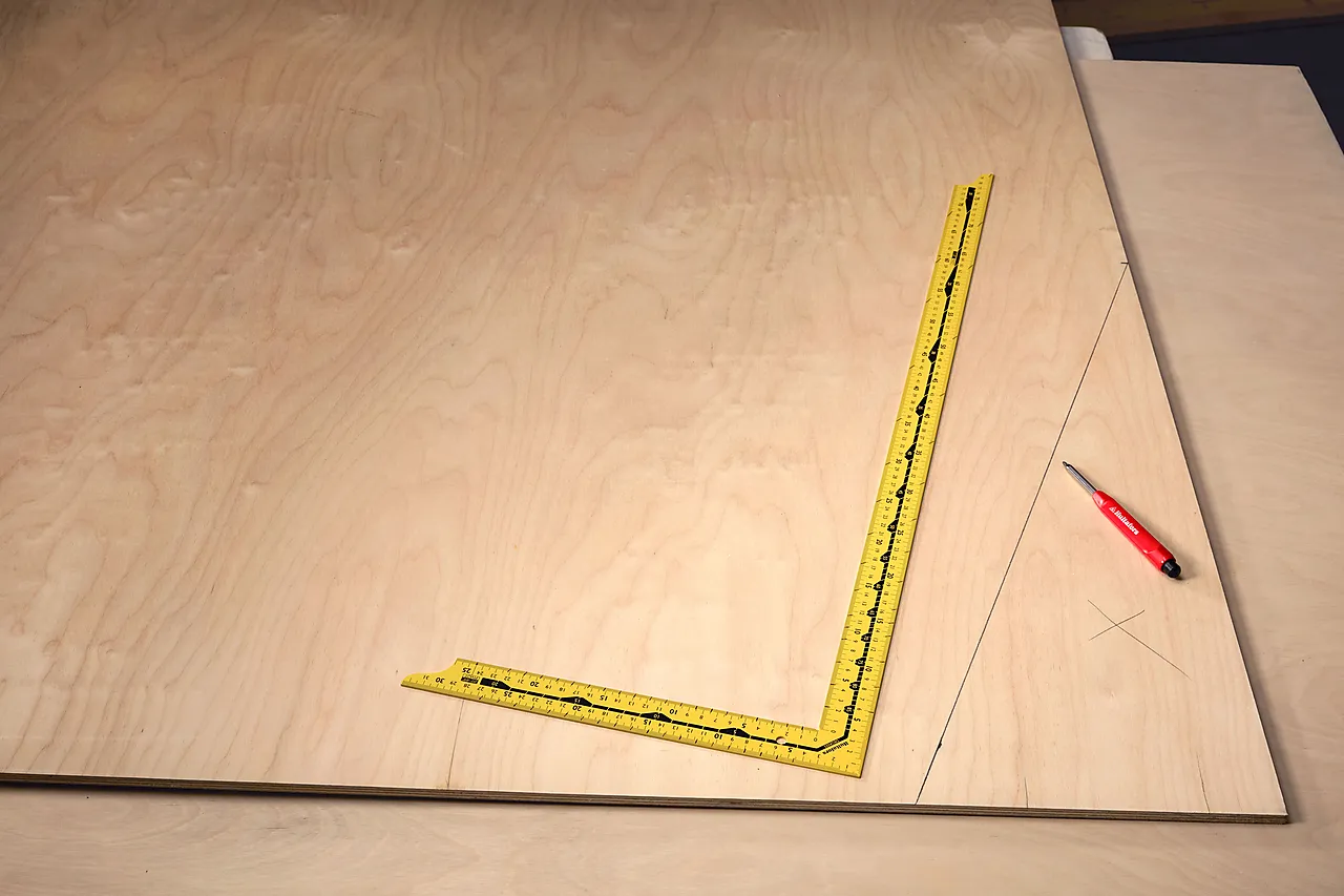 Hultafors tømmermannsvinkel Tmv 80 stål null - null - 2 - Miniatyr