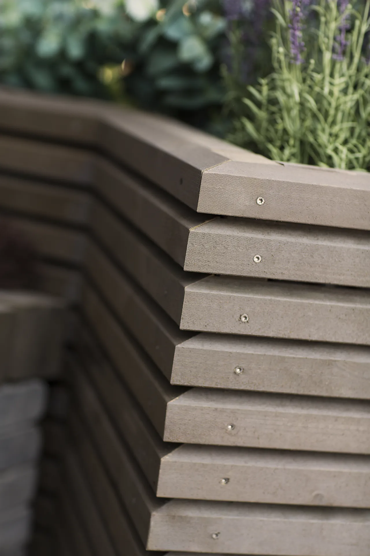 Lekt furu impregnert 28 x 45 mm grå null - null - 2 - Miniatyr