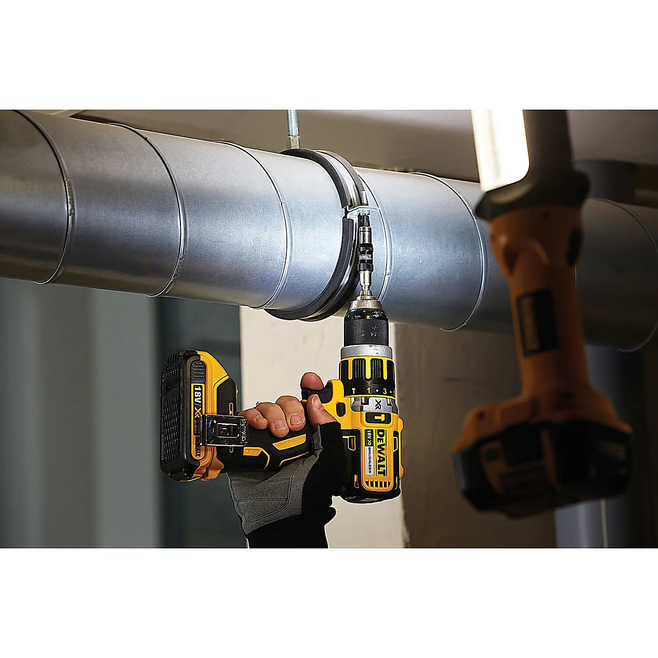DEWALT Vinklingsbar bitsholder med 9 stk 25 mm bits null - null - 2 - Miniatyr