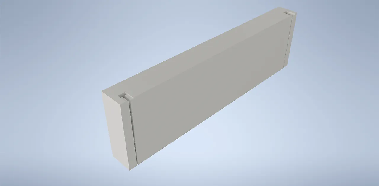 Thermomur sålelbokk 600 ende