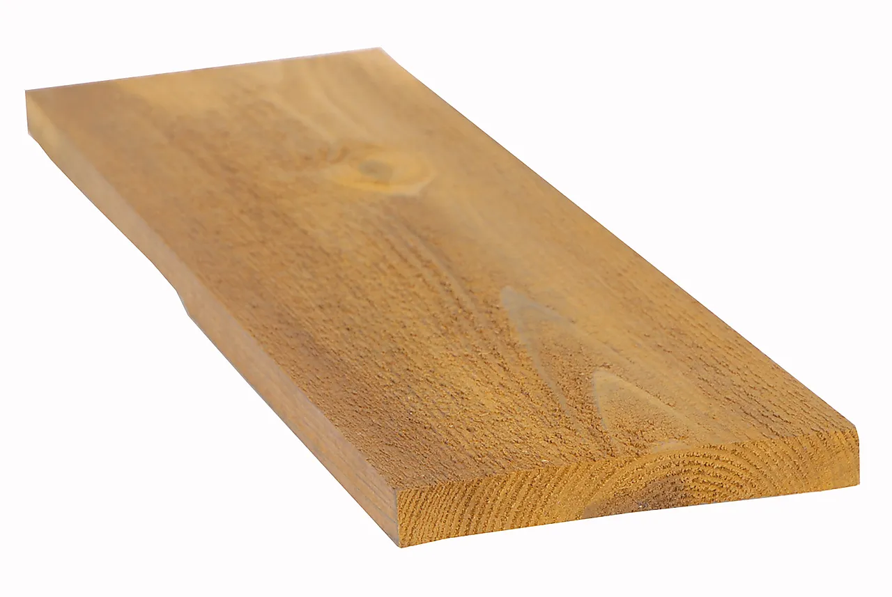 Furu 19x098 rektangulær kledning oker royal møreroyal oker ry.20