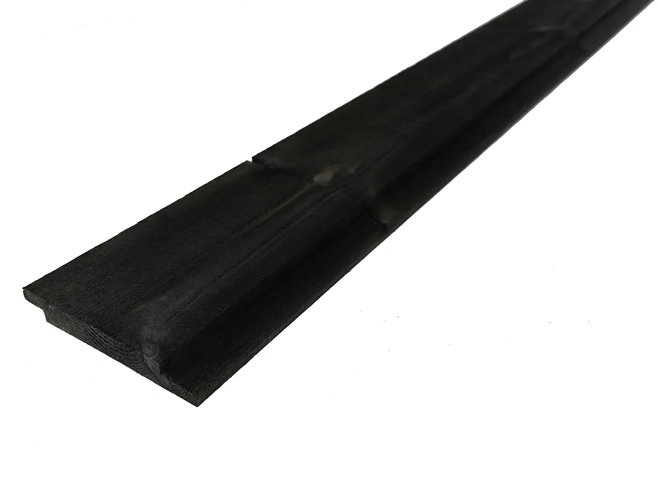 Møre royal kledning rett furu sort 19x148 mm Møre royal kledning rett furu sort 19x148 mm