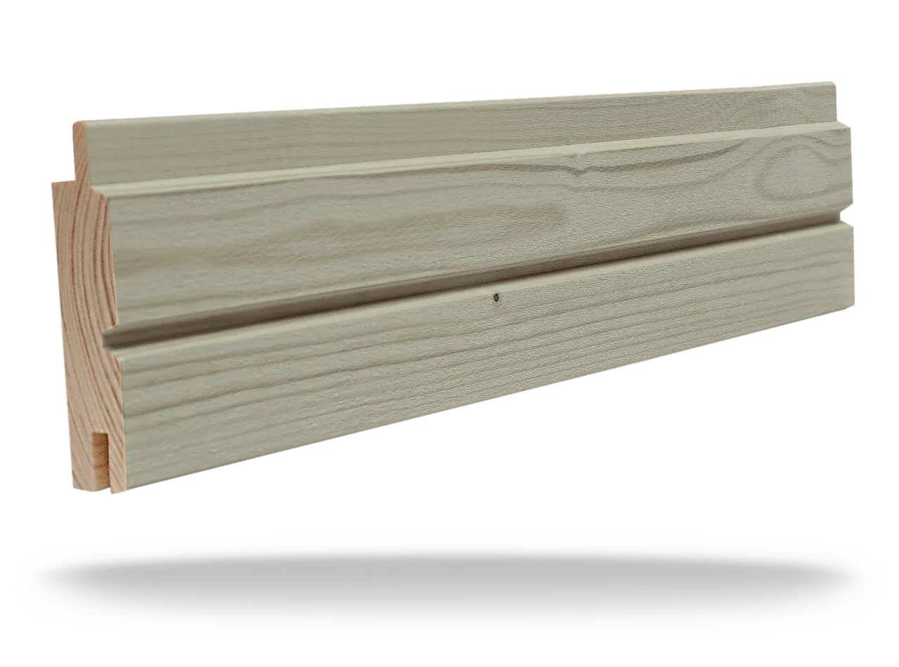 Superwood gjennomimpregnert granpanel zink ep 22,5x95 mm null - null - 2 - Miniatyr