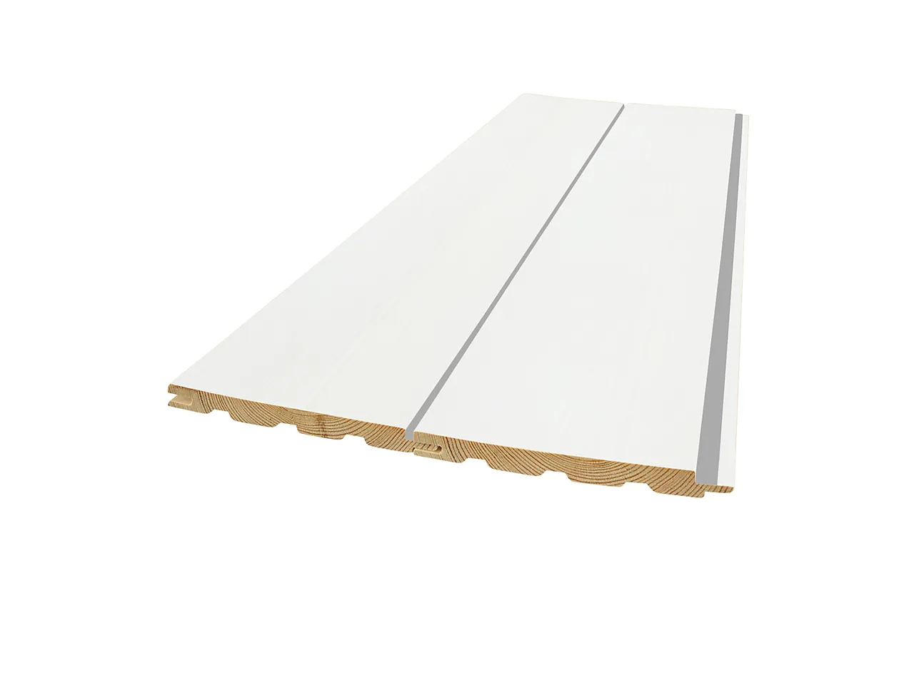 Furu 14x120 sprekkpanel gr kh grunnet 2 strøk s 0500-n Furu 14x120 sprekkpanel gr kh grunnet 2 strøk s 0500-n