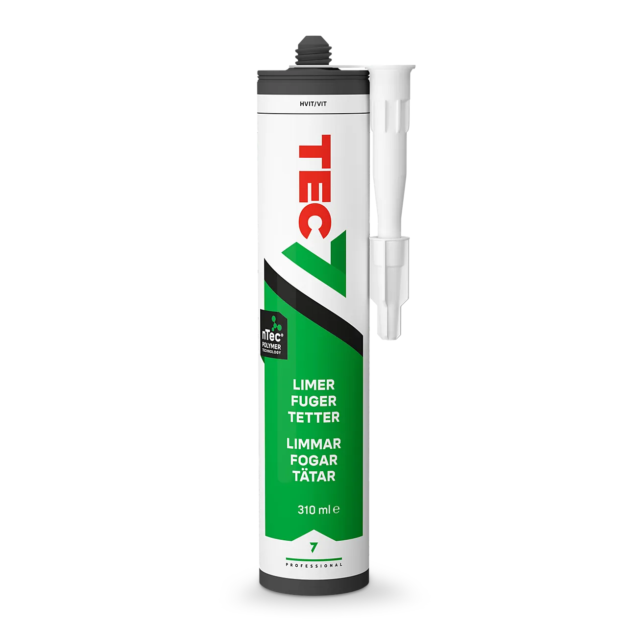 Fugemasse Tec7 Hvit 310 ml Fugemasse Tec7 Hvit 310 ml