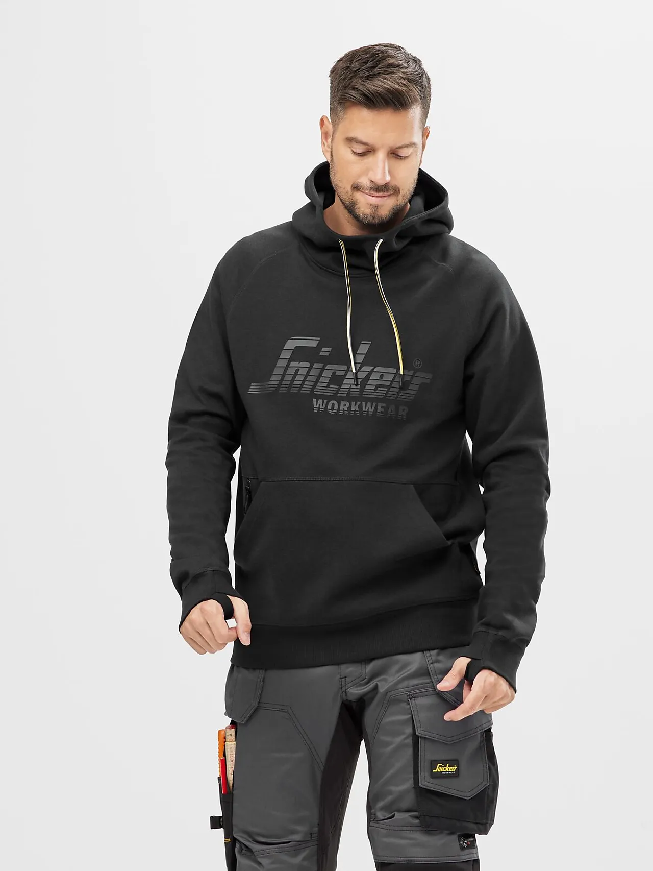 Hettegenser sort str 3XL null - XXXL - 3 - Miniatyr