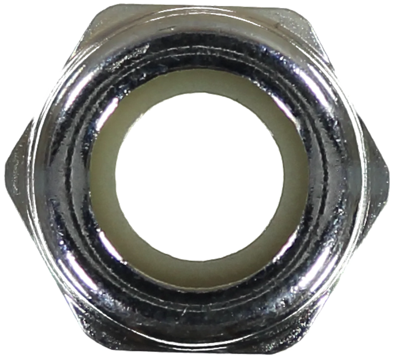 Låsemutter m10 din 985 fzb -50 blankforsinket stål null - null - 2 - Miniatyr