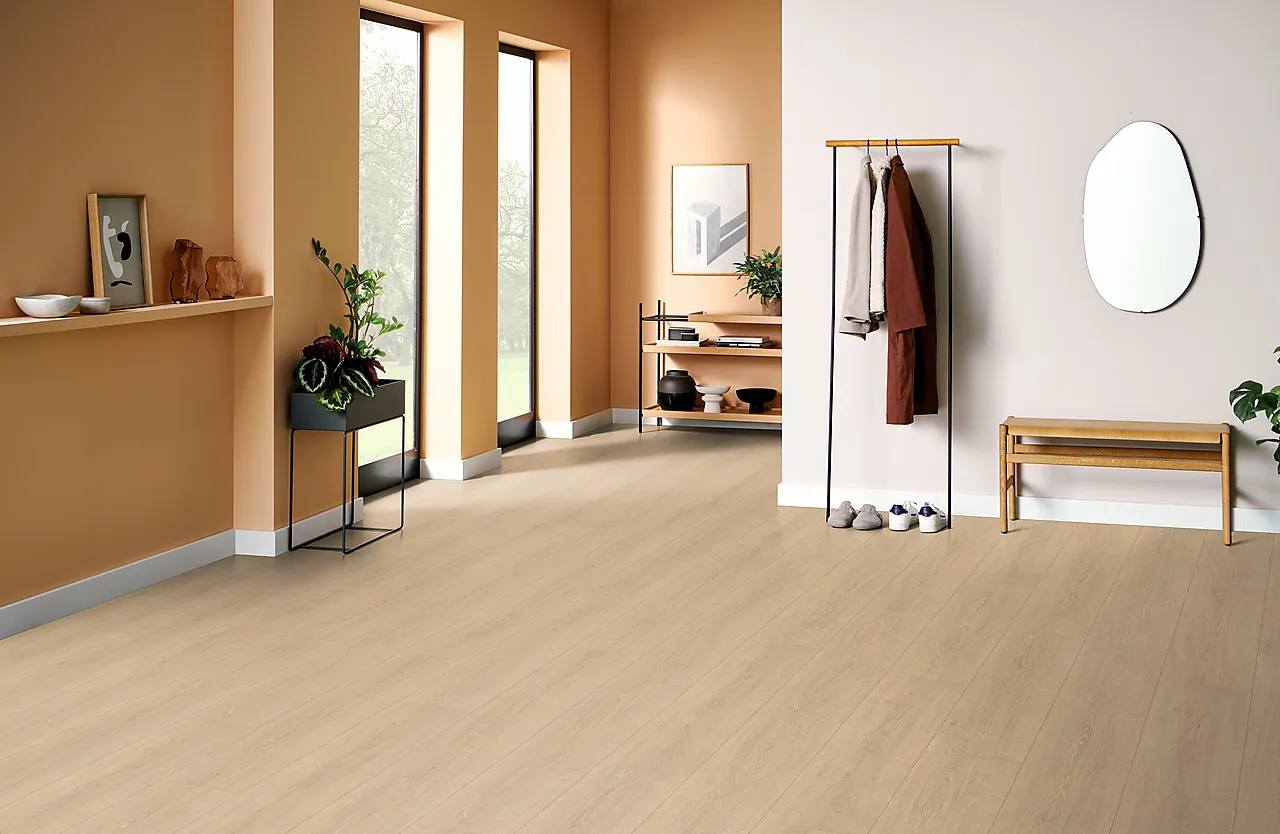 Laminatgulv Aqua Lys Eik