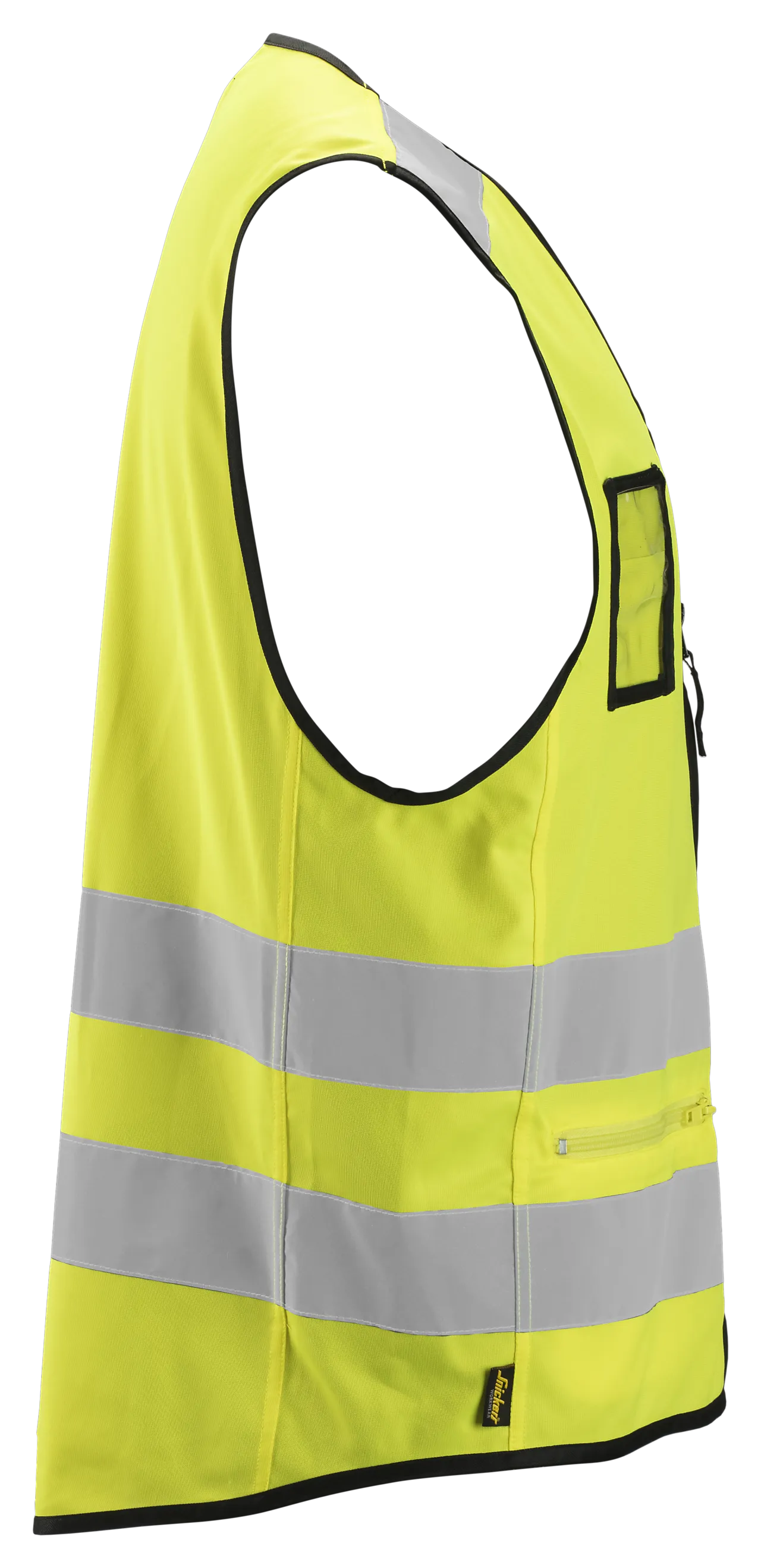 Vest high vis 4310 kl2 gul xxl snickers workwear null - null - 3 - Miniatyr