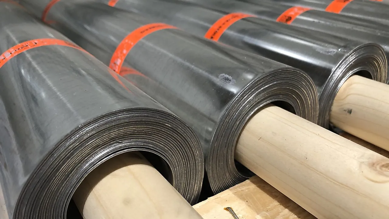 Bly på rull 50 kg 1 x 1000 mm