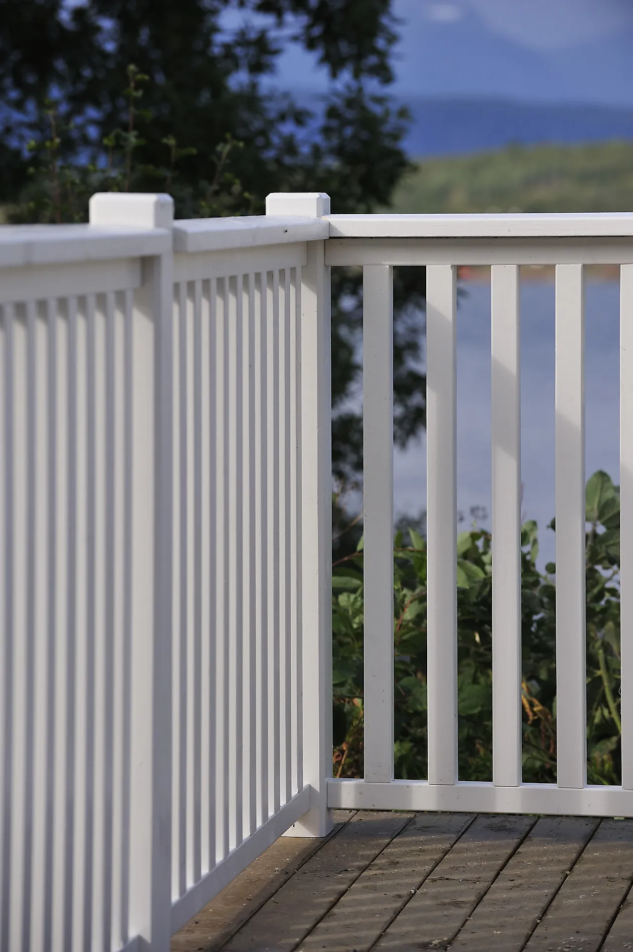 Rekkverkselement classic 115,7x87,5 hvit