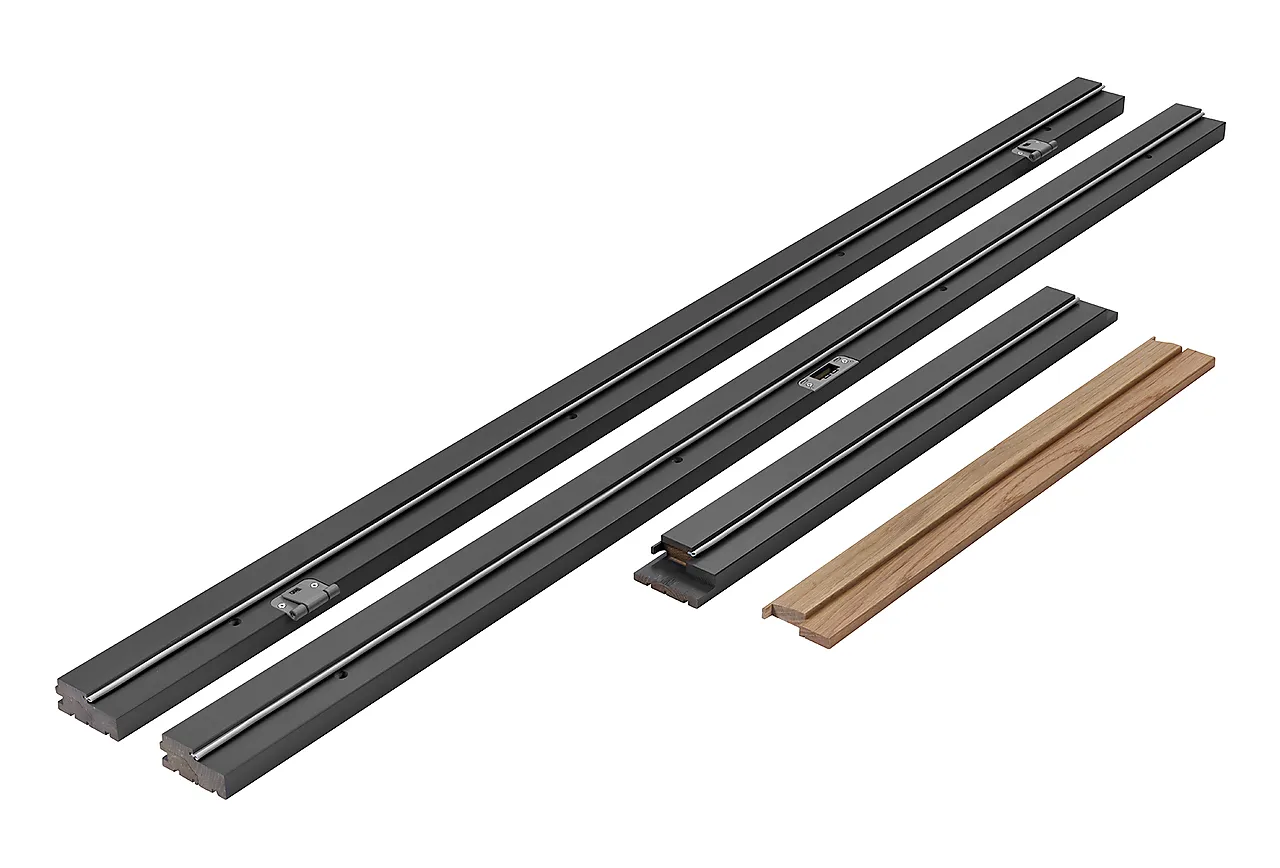 Karmsett grå 100x200 cm flat terskel Karmsett grå 100x200 cm flat terskel