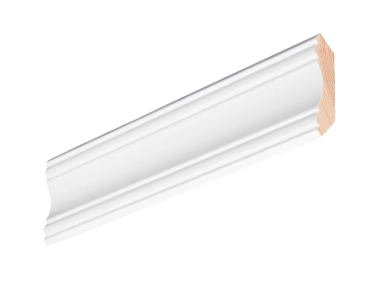 Furu 15x070 hulkil rh04 4,4m malt m/profil hvit ncs0502y rindalslist Furu 15x070 hulkil rh04 4,4m malt m/profil hvit ncs0502y rindalslist