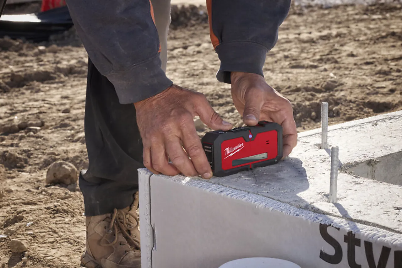 Milwaukee planslaser M12 360° autojusterende A3PLO-401C null - null - 3 - Miniatyr