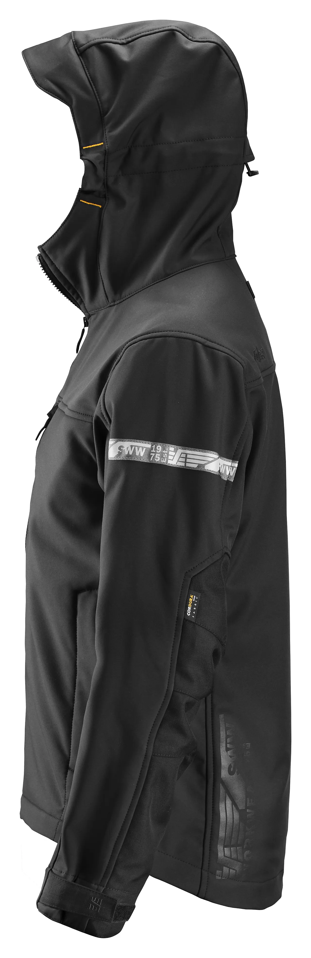 Softshelljakke 1229 l sort snickers workwear null - L - 3 - Miniatyr