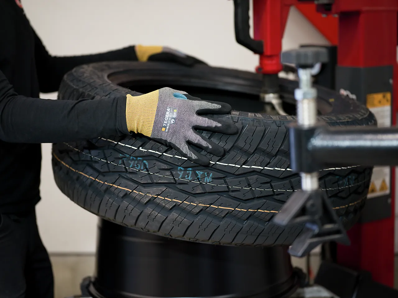 Tegera 8805R arbeidshanske str 10 null - 10 - 2 - Miniatyr