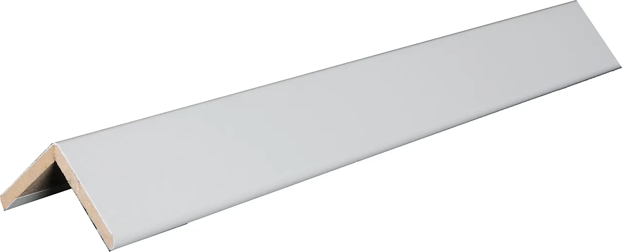 Kombilist foliert MDF Hvit 3,5x56x2400mm