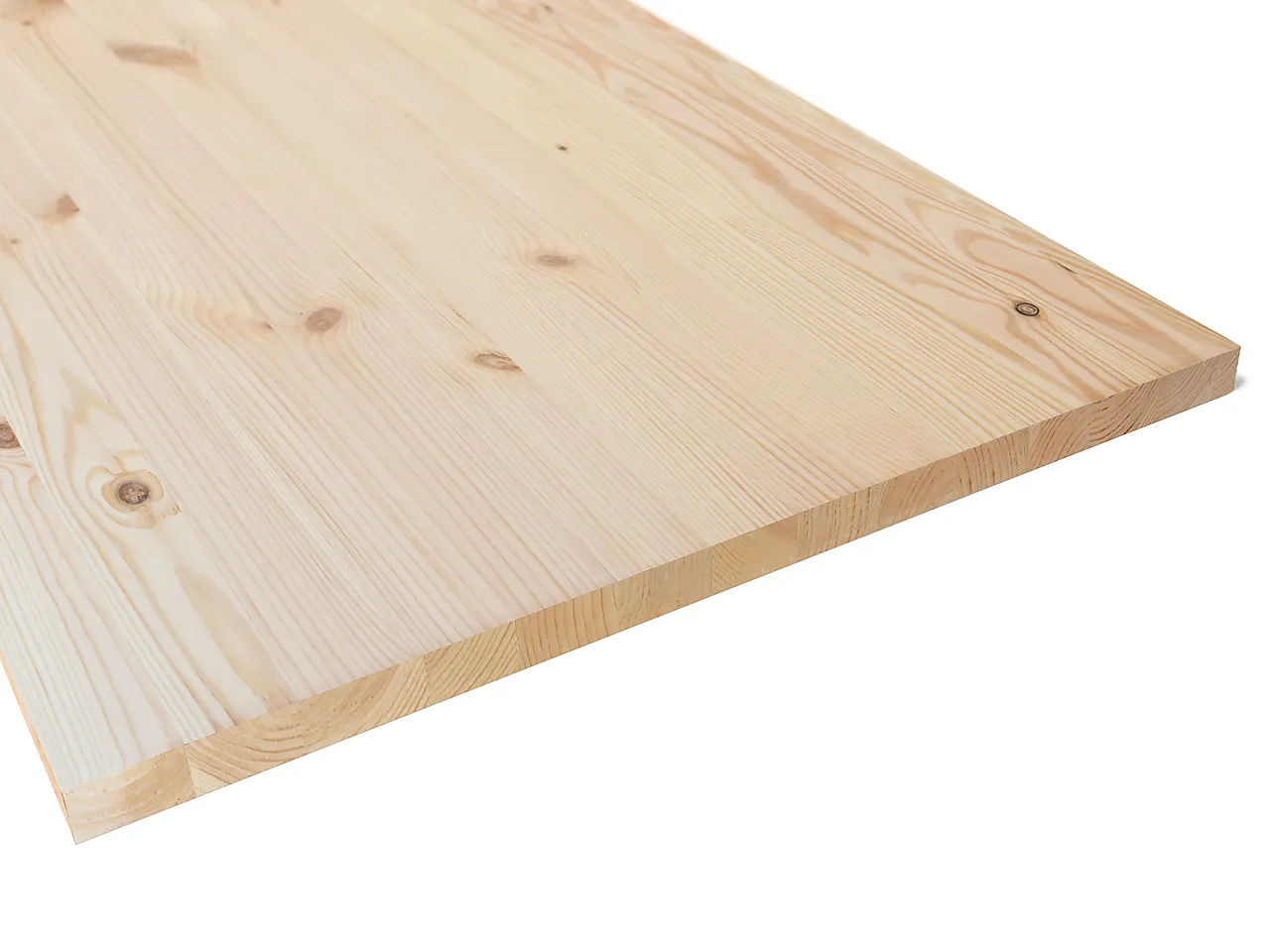 Benkeplate furu 28x620x3000 mm ubehandlet laminert