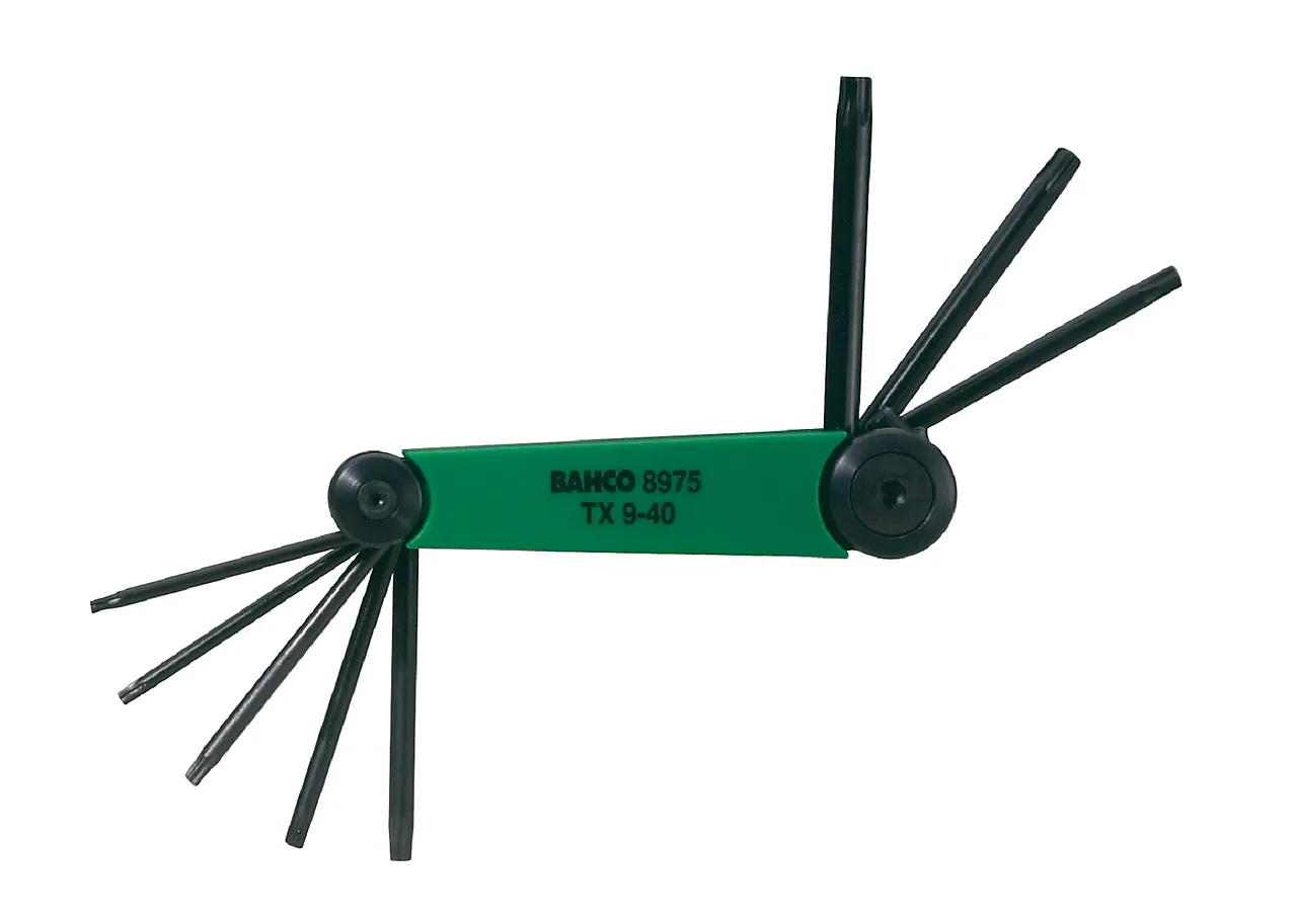 TORX FOLDESETT 8 BE8975 T9-40 BE-8975 BAHCO