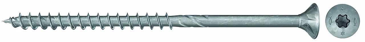 Fischer Power-Fast II treskrue delgjenge 5x90 mm TX25 600 stk Fischer Power-Fast II treskrue delgjenge 5x90 mm TX25 600 stk