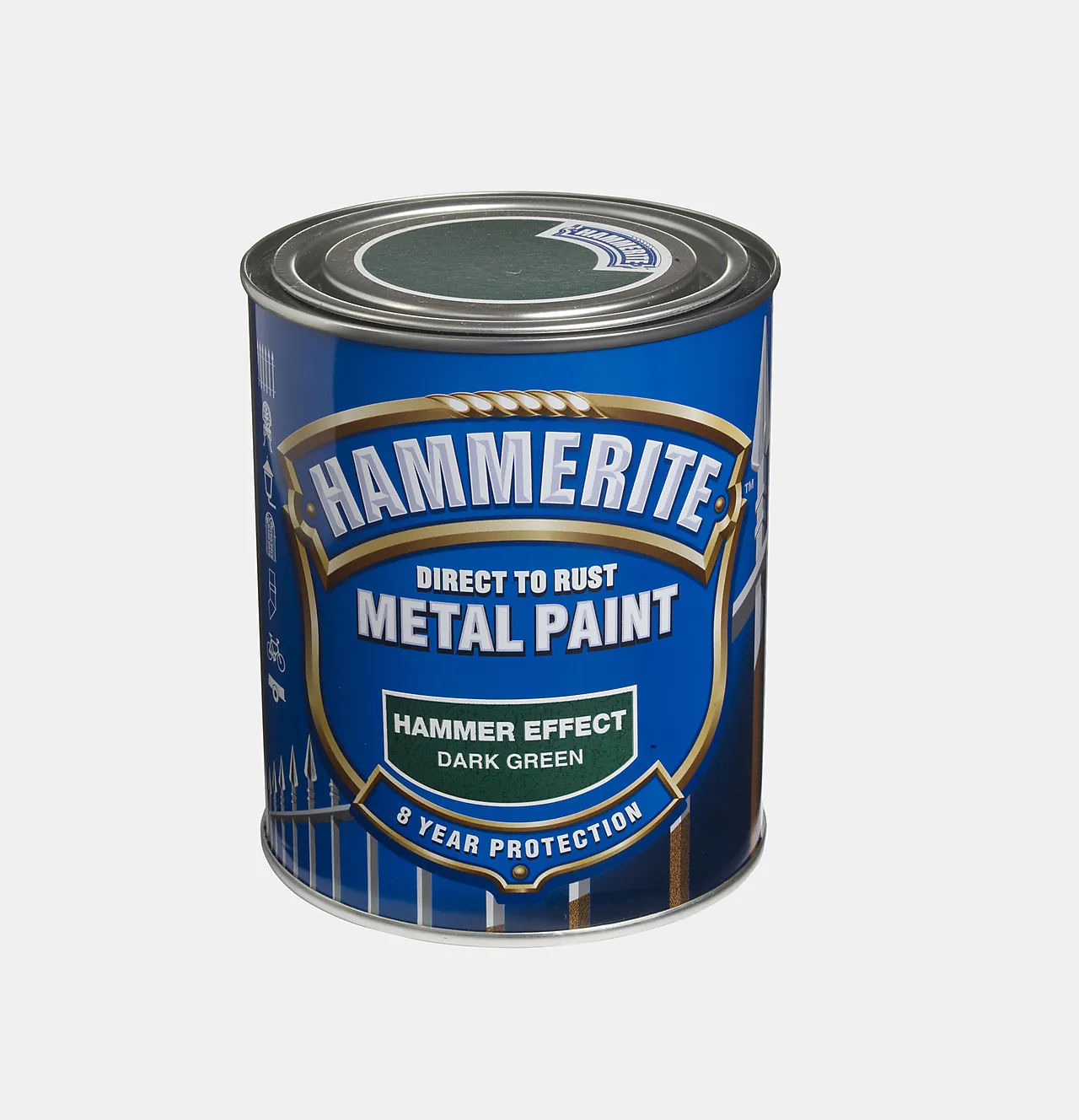 HAMMERITE HAMMER M.GRØNN 0,75L HAMMERITE HAMMER EFFECT MØRK GRØNN HAMMERITE HAMMER M.GRØNN 0,75L HAMMERITE HAMMER EFFECT MØRK GRØNN