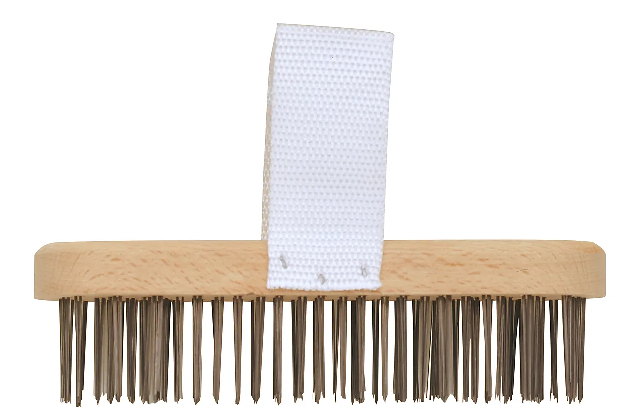 Stålbørste til treverkjordan