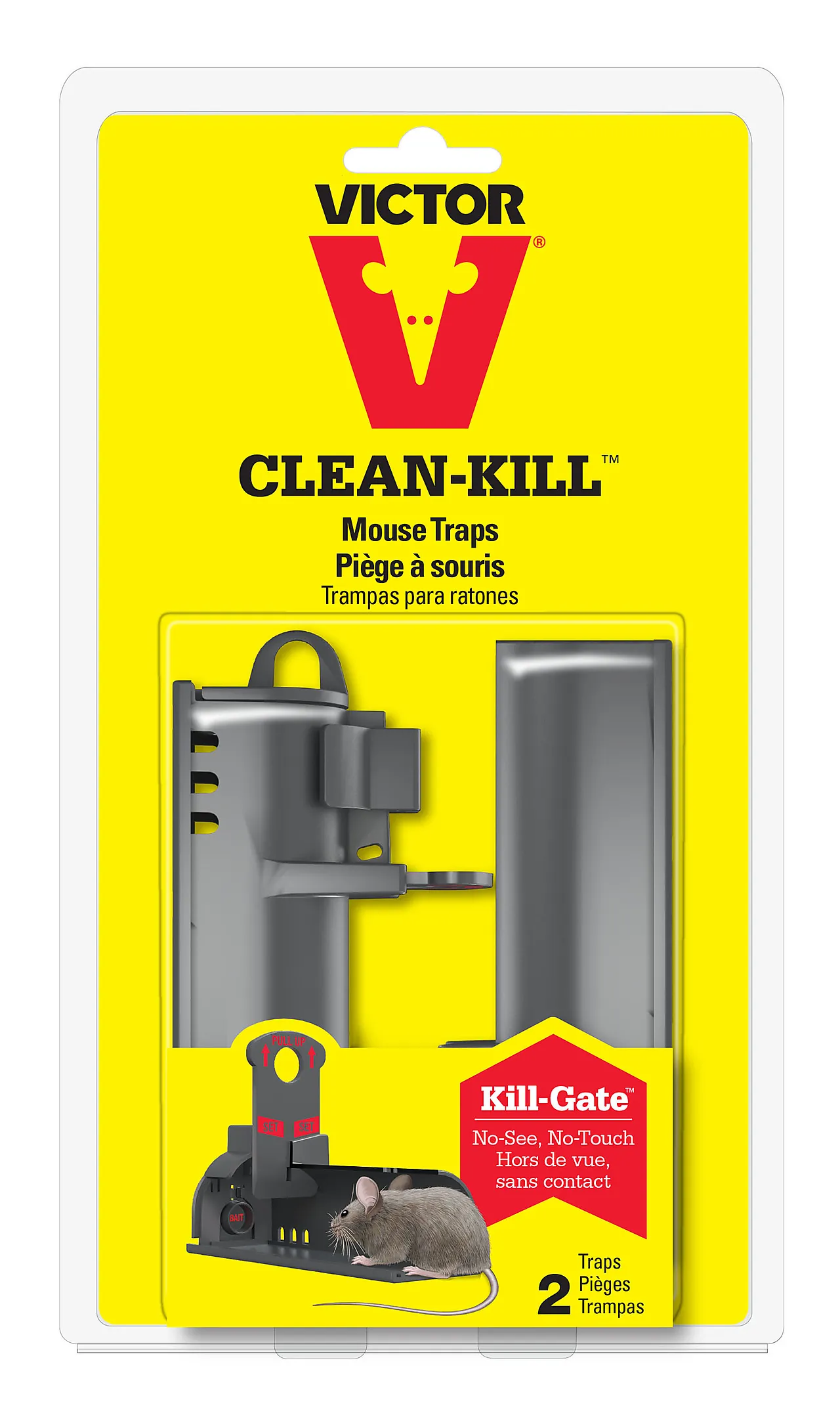 Musefelle clean-kill 2 stk null - null - 2 - Miniatyr