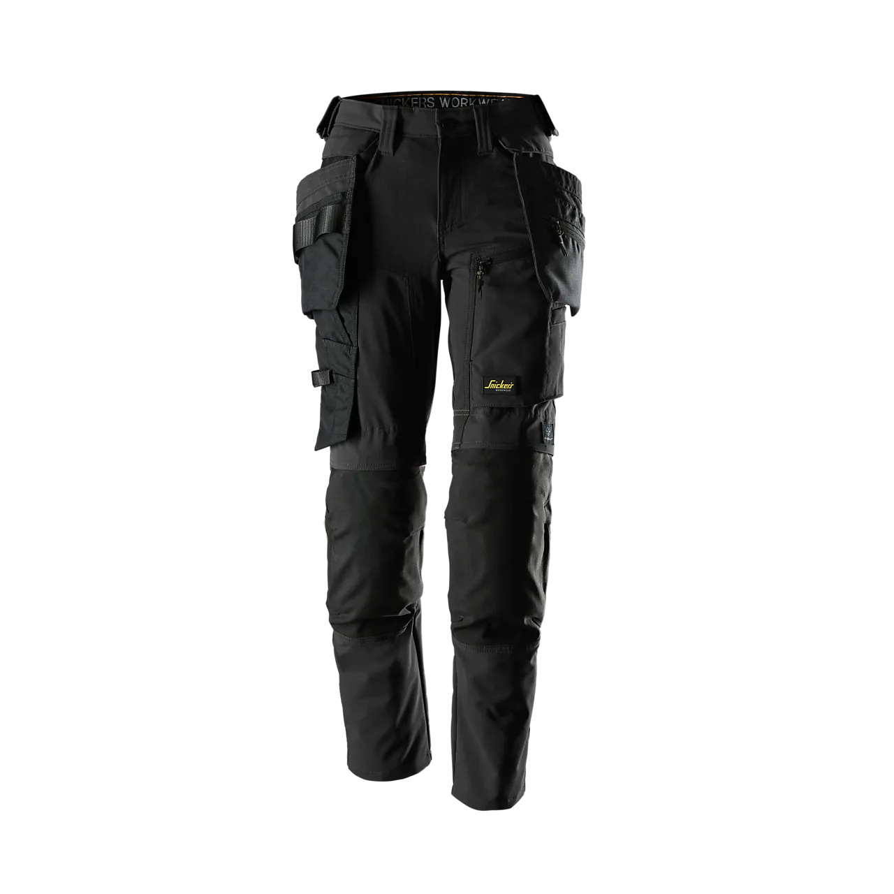 Arbeidsbukse med stretch sort for dame str 38 Arbeidsbukse med stretch sort for dame str 38