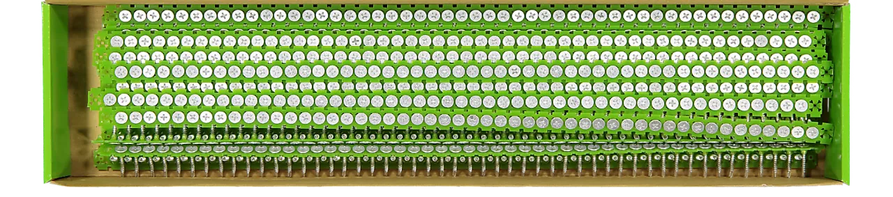 Gipsskruer tre/stål båndet 3,5x25 mm 1000 stk null - null - 2 - Miniatyr