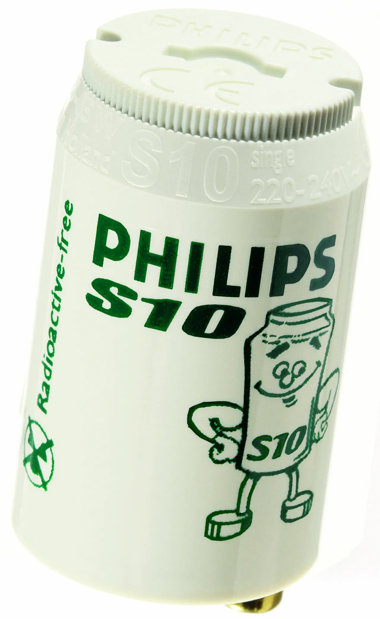 Tenner lysrør s10 singel 4-65w boks philips tenner s10 220/240v 25stk