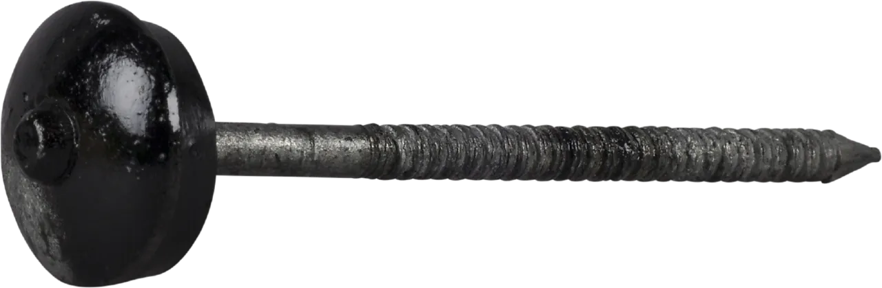 Takplatespiker 3,7x75 svarta-100 null - null - 3 - Miniatyr