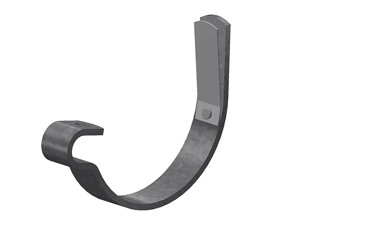 Rennekrok koka 125/120 sort ral 9005