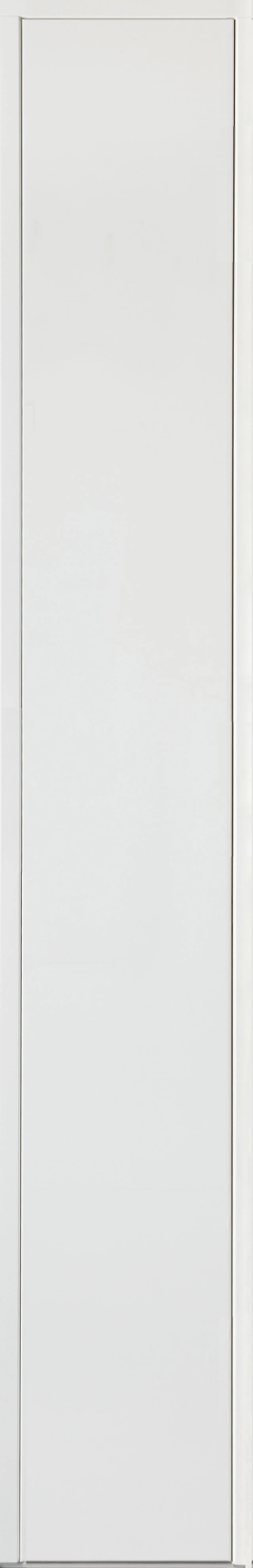 Sidefelt ytterdør hvit 30x200 cm
