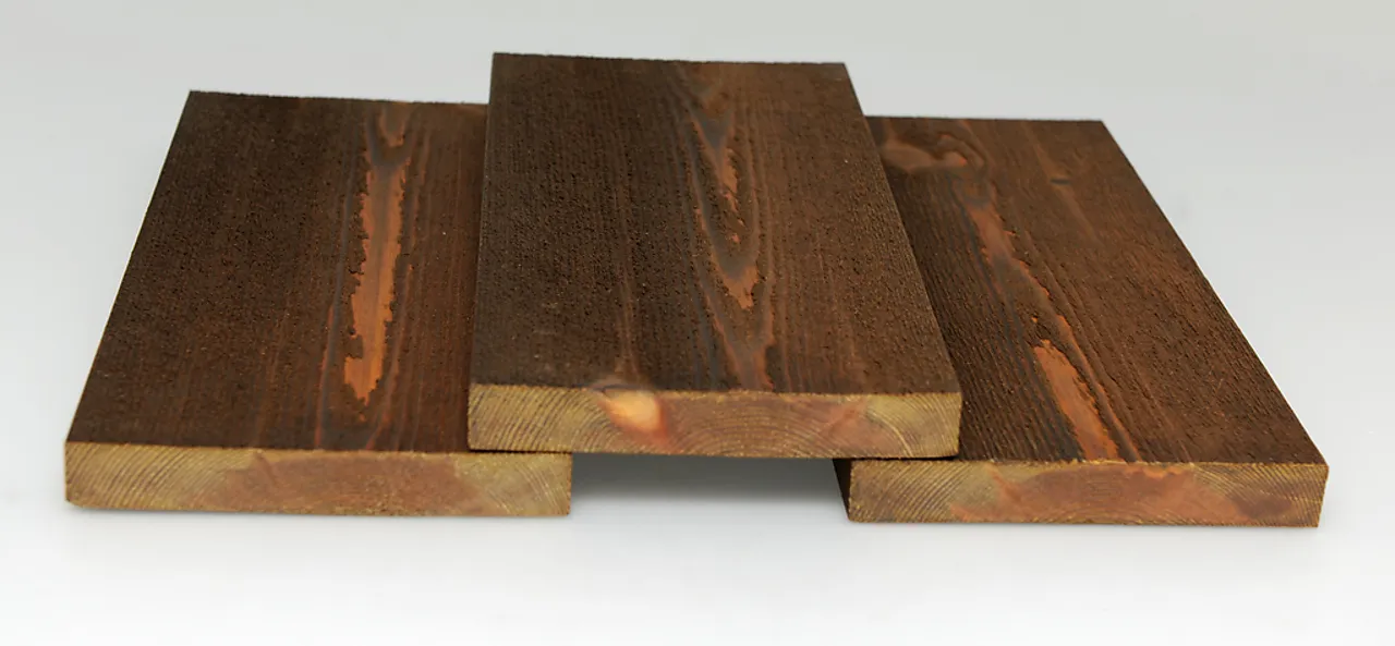 Kledning rektangulær royalimpregnert furu brun 22x148 mm null - null - 3 - Miniatyr