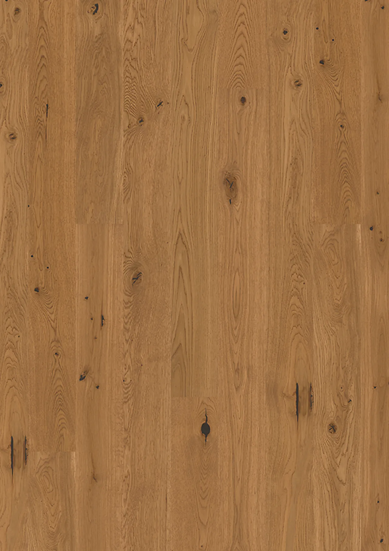 Boen parkett Eik Honey Plank oljet og børstet