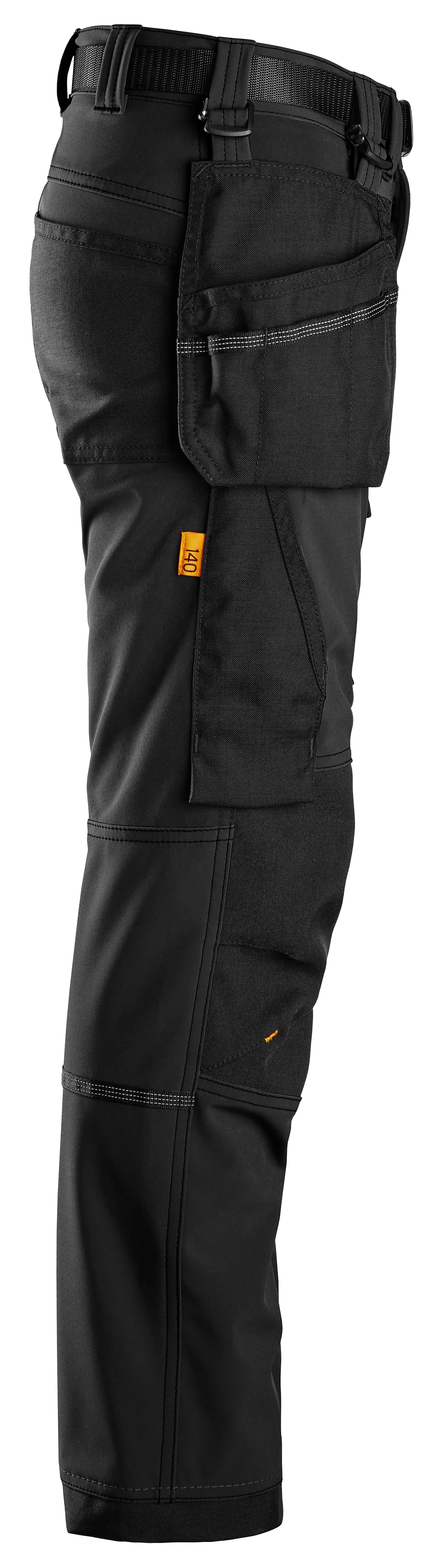 Bukse 7575 barn sort/sort 122 snickers workwear null - null - 2 - Miniatyr